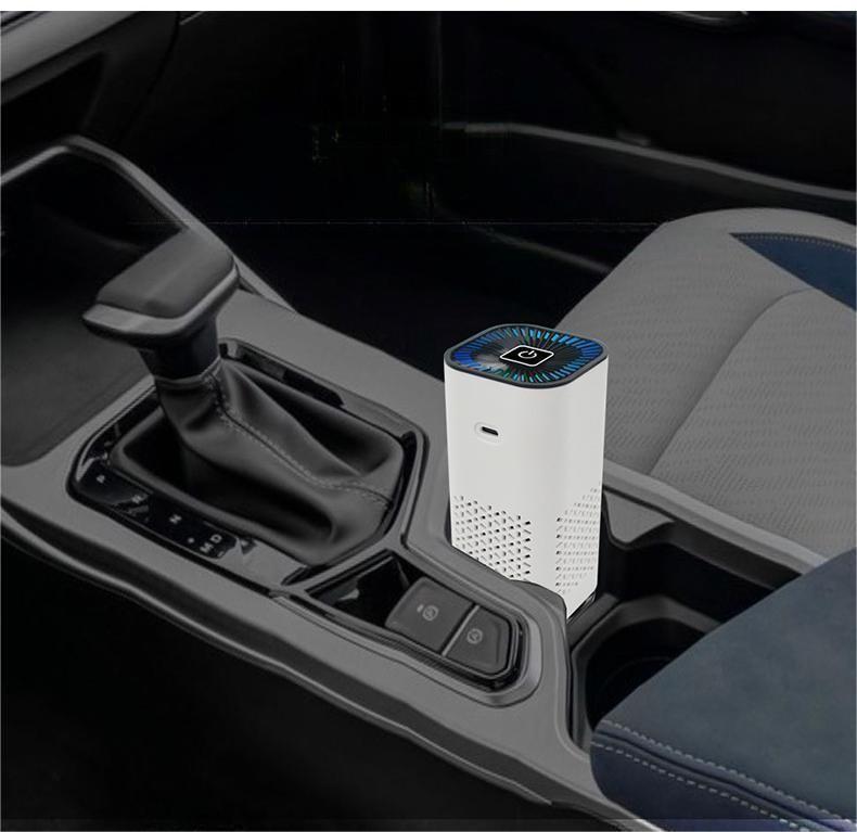 Portable Car & Home Air Purifier – Negative Ion Generator for Dust, Smoke & Formaldehyde Removal