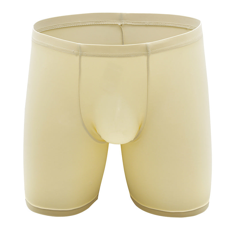 Men's Ice Silk Underwear Lengthened Boxers