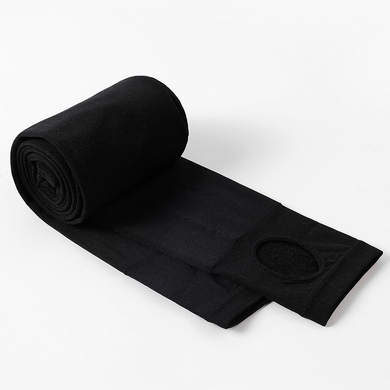 Bare Leg Sock Artifact – Flesh-Colored Velvet Leggings