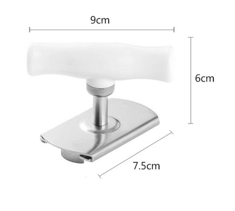 Adjustable Stainless Steel Jar & Bottle Opener – Manual Lid Remover