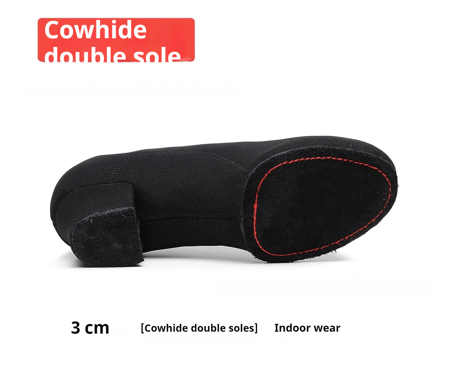 Oxford Cloth Dancing Shoes Ethnic Dance Middle Heel Men's Professional Ballroom Dancing Shoes