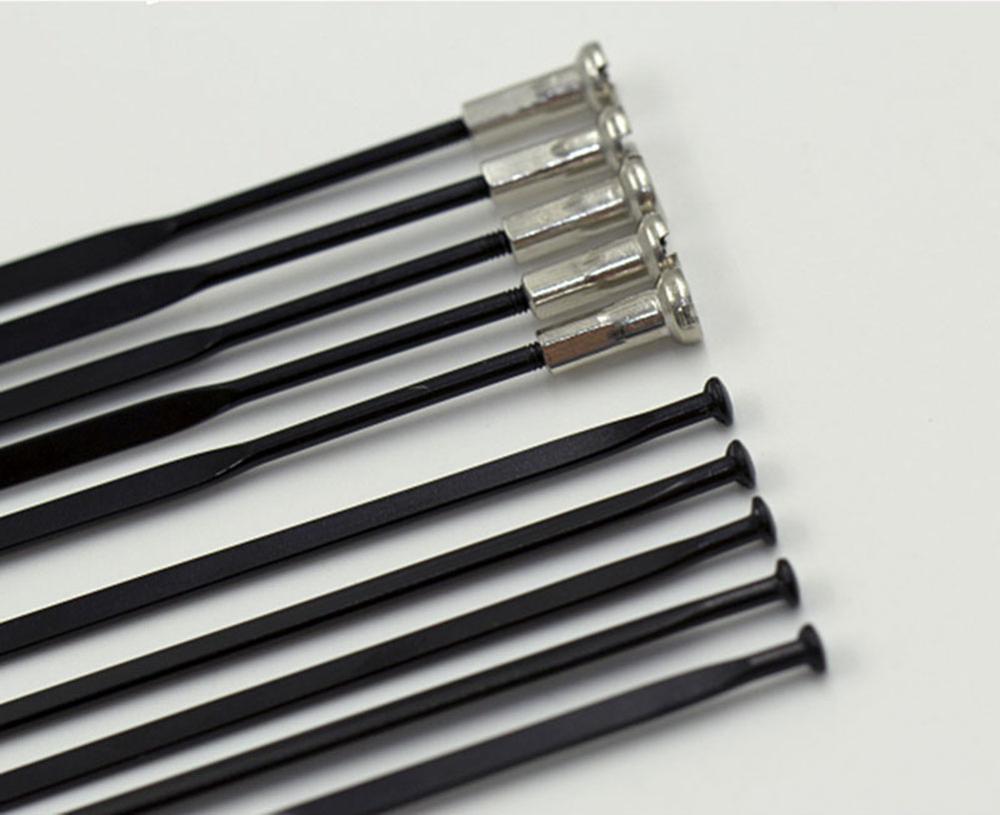 Bicycle flat spokes