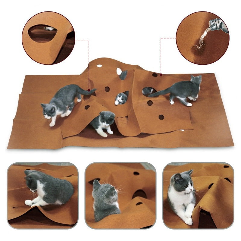 Cat Playing Mat & Training Activity Rug