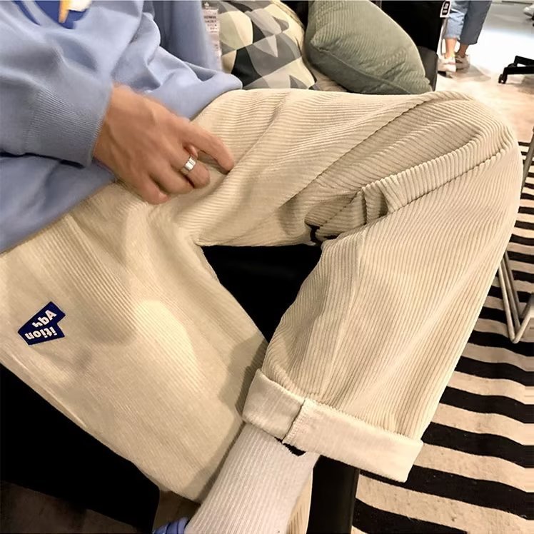 Men’s Corduroy Pants – Korean Spring & Autumn Style
