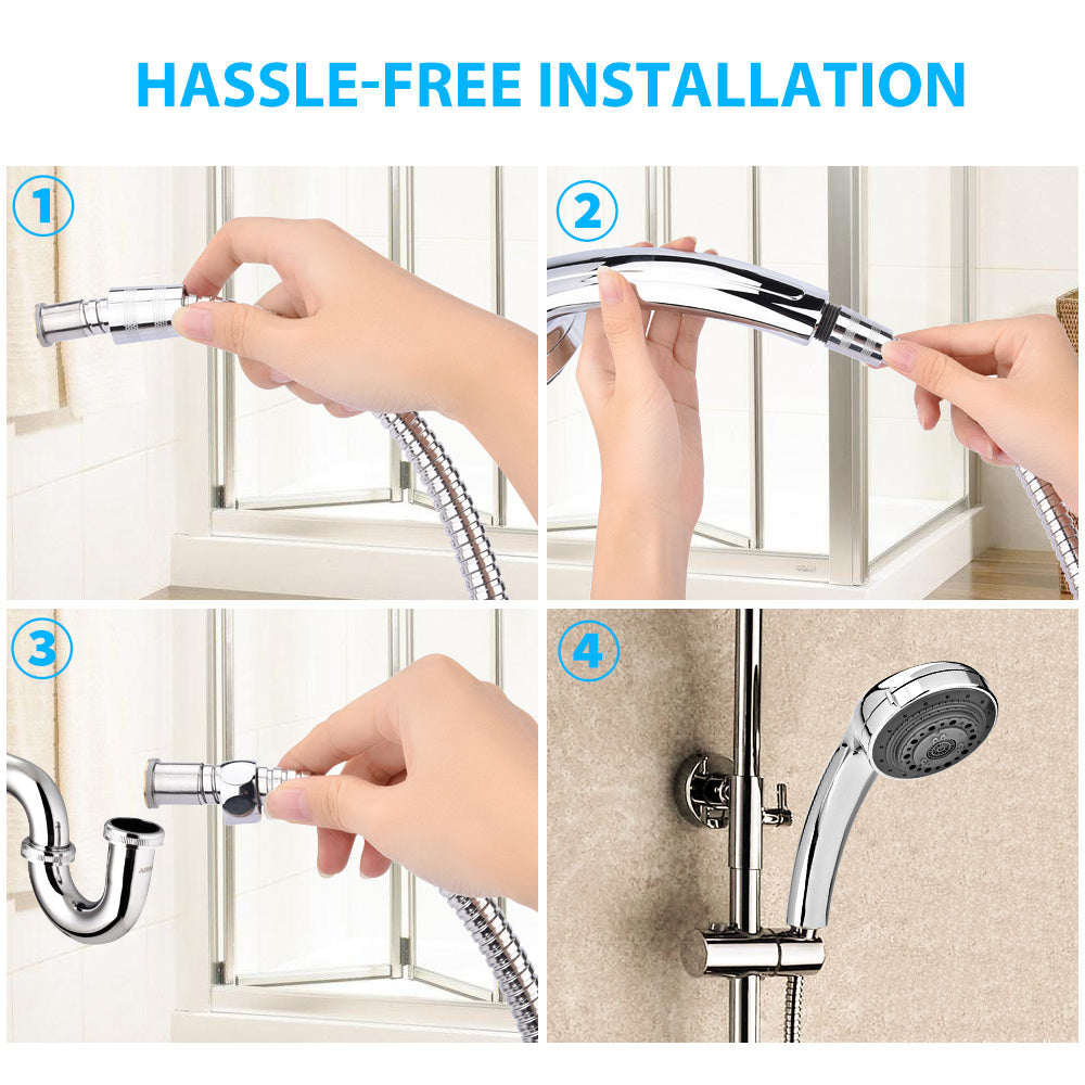 Shower Head & Hose Set – High-Quality Bathroom Shower Replacement