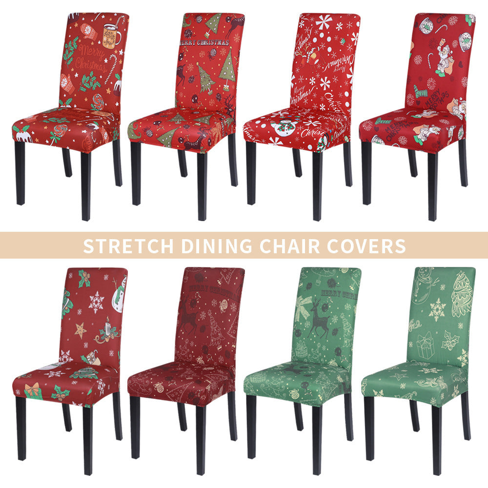 Fashion Personalized Household Christmas Chair Cover
