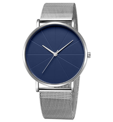 Men’s Luxury Military Sport Quartz Watch – Stainless Steel with Date Display