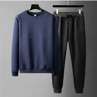 Navy Blue Plus Black Trousers