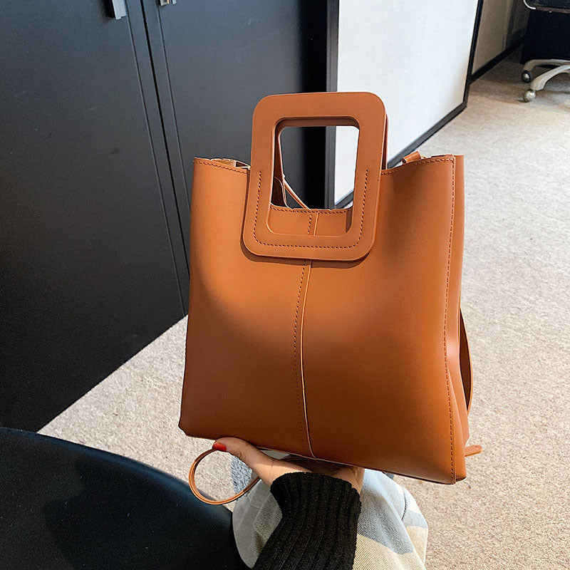 Fashion Minority Design High-grade Bucket Bag For Women New Trendy Commuter