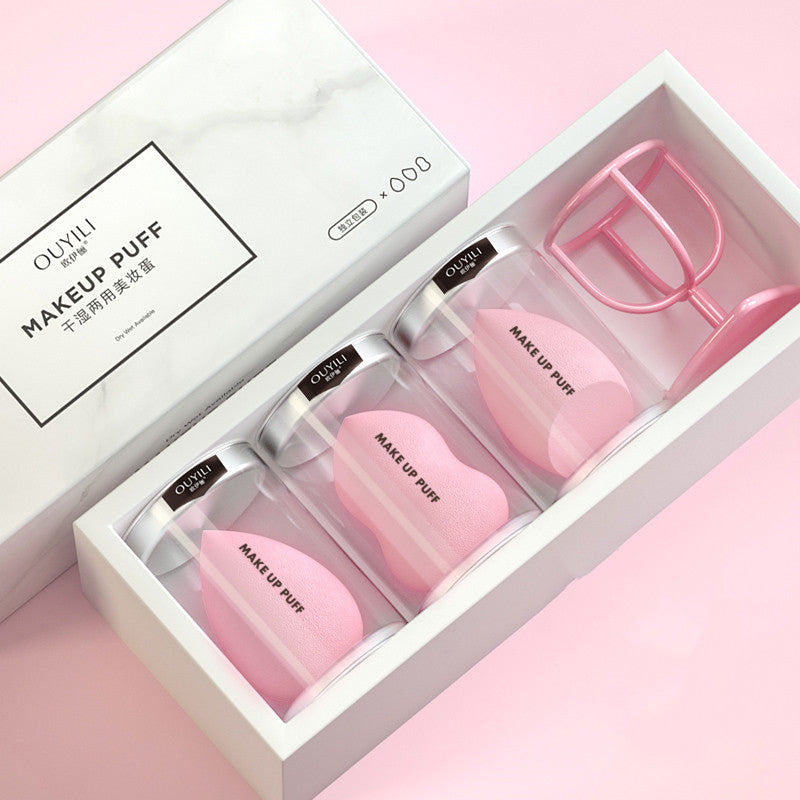 Polyurethane Foam Beauty Blender Set Foundation Blending