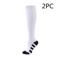 White Three Bars 2PC