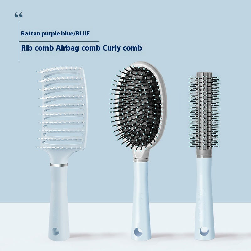 3-Piece Anti-Static Hair Comb Set – Durable PP, ABS, TPR & Nylon for All Hair Types