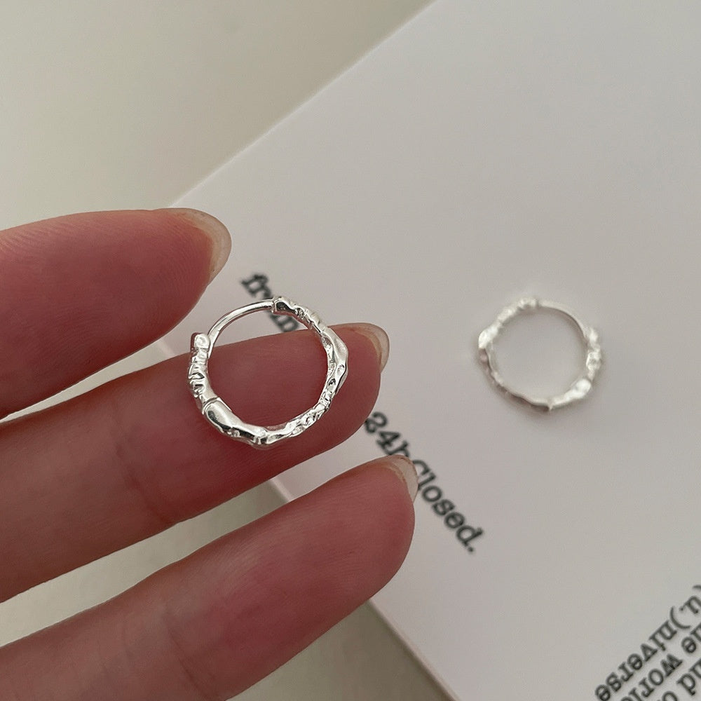 Simple Niche High Sense Ear Clip Female Texture Ear Ring