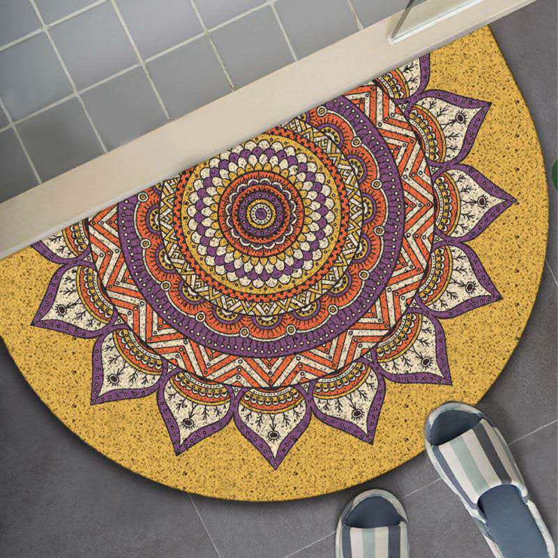 Entrance Door Semicircular Wire Enclosure Mat
