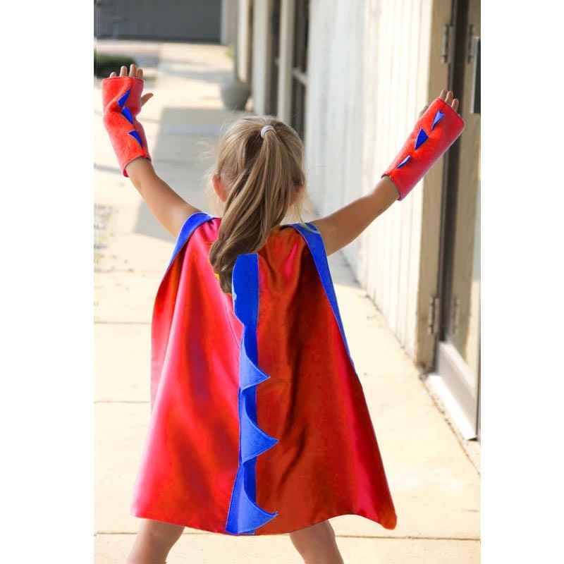 Kids Dinosaur Cloak Set Halloween Costume