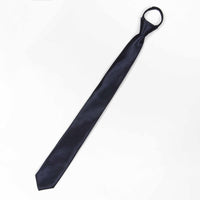 Navy Blue Long Zipper