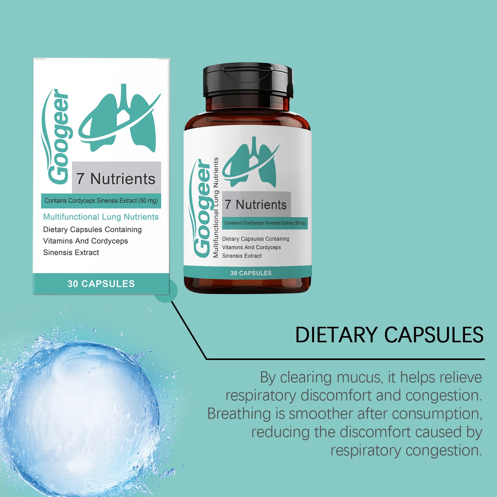 Googeer Dietary Capsules Body Treatment