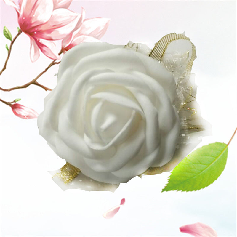 Wedding Wrist Flower Bridal Supplies Eight Colors Optional