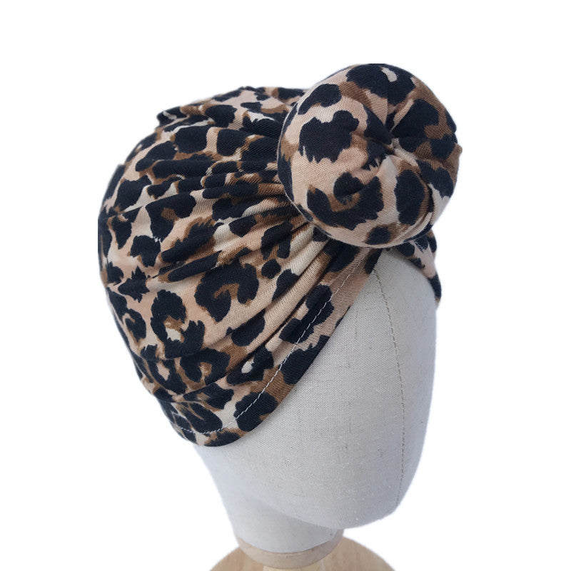 Parent-child bow hat cap