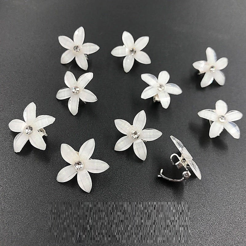 Braided Hair Headdress Small Hairclip Rhinestone Mini Hair Clip Children