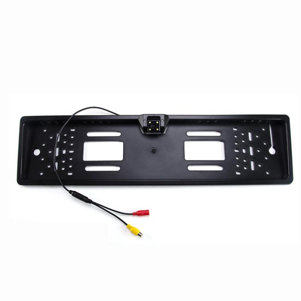 European License Plate Camera – Night Vision Waterproof Rear View