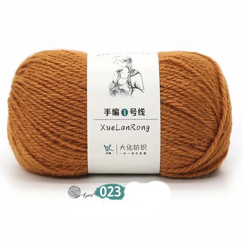 Hand-Knitted Scarf Yarn Ball, 4-Strand Coarse Australian Wool – DIY Knitting, Crochet, and Craft Projects