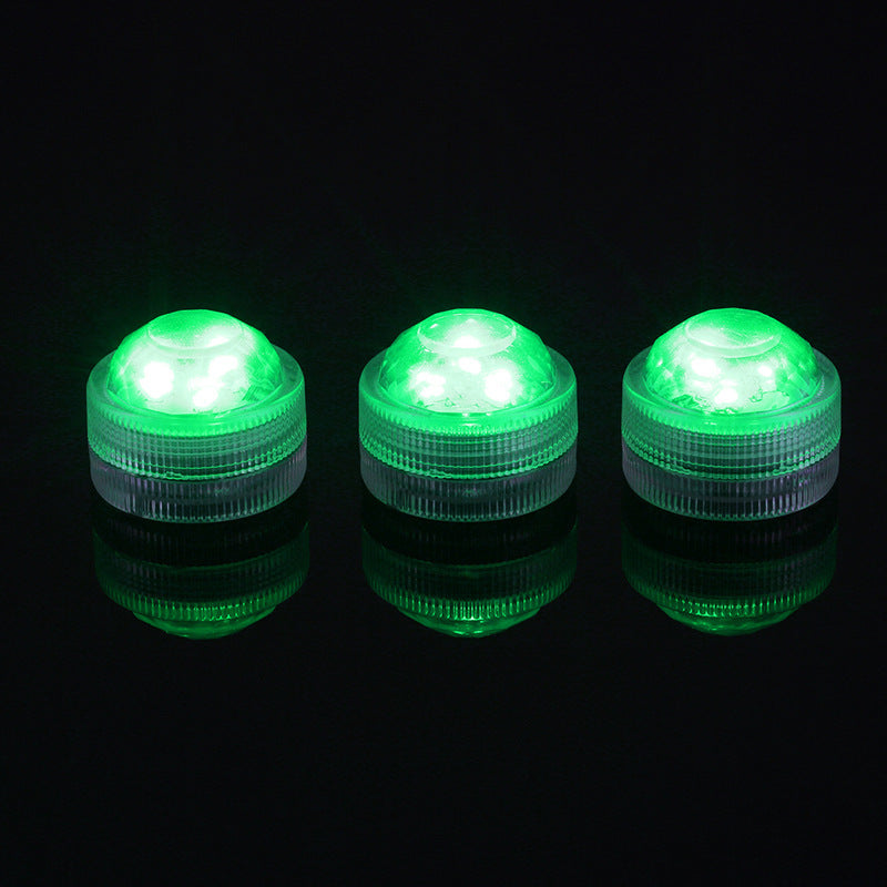 LED Waterproof Candle Lights Glow For Holiday Decorations With Diamond Twist