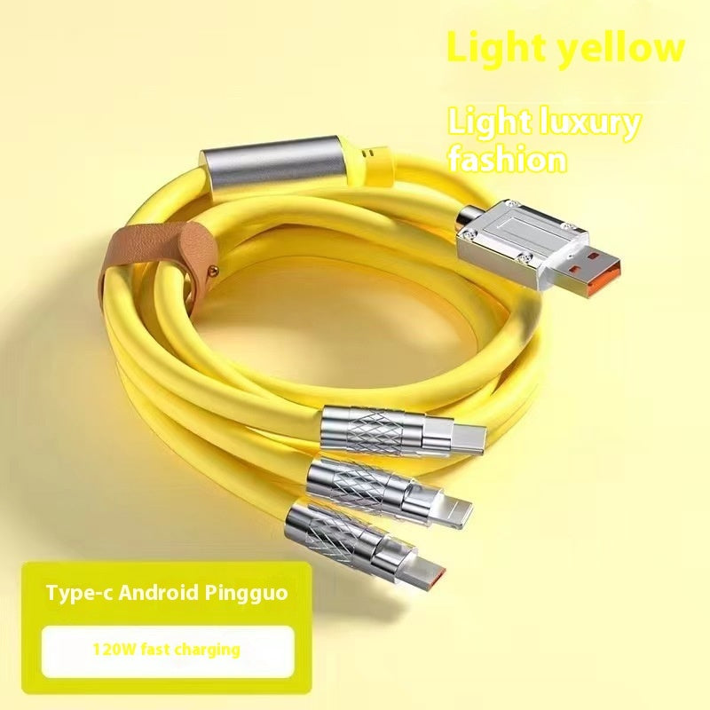 Mobile Phone Universal Charging Cable 120W Super Fast Charge