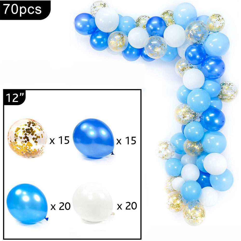 Irregular Balloon Chain Package Birthday Party Decoration 10 Inch Macaron Balloon Supplies