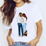 Mother And Daughter Parent-child Wear Summer Short Sleeves