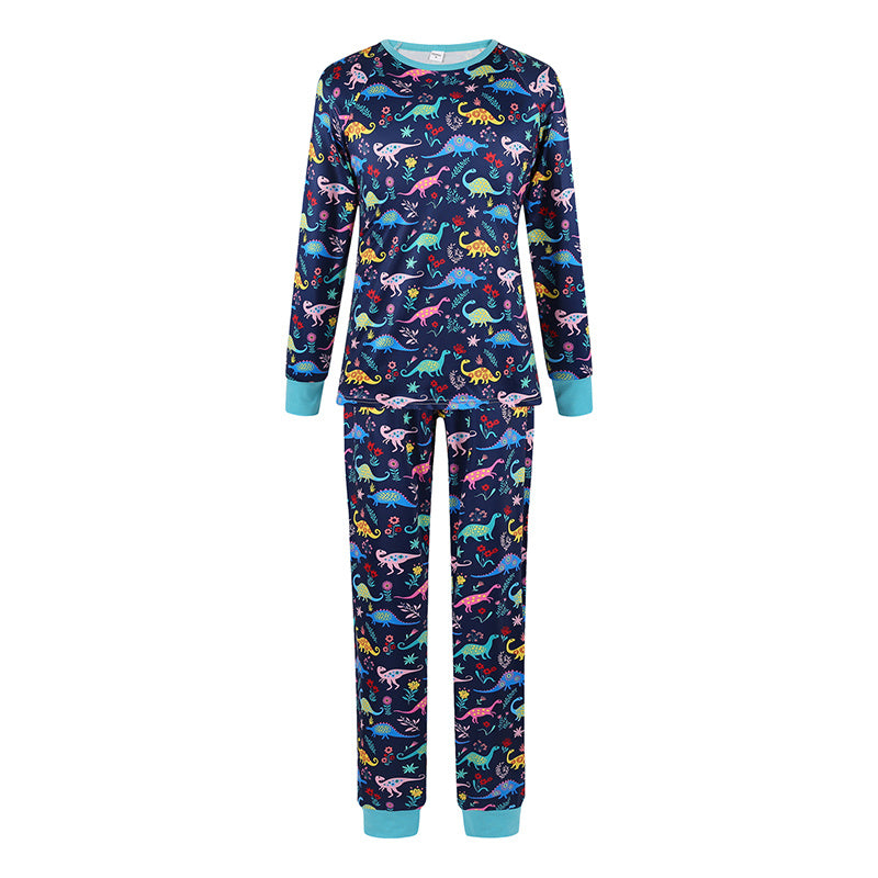 Autumn And Winter New Home Clothes Plaid Parent-child Suit