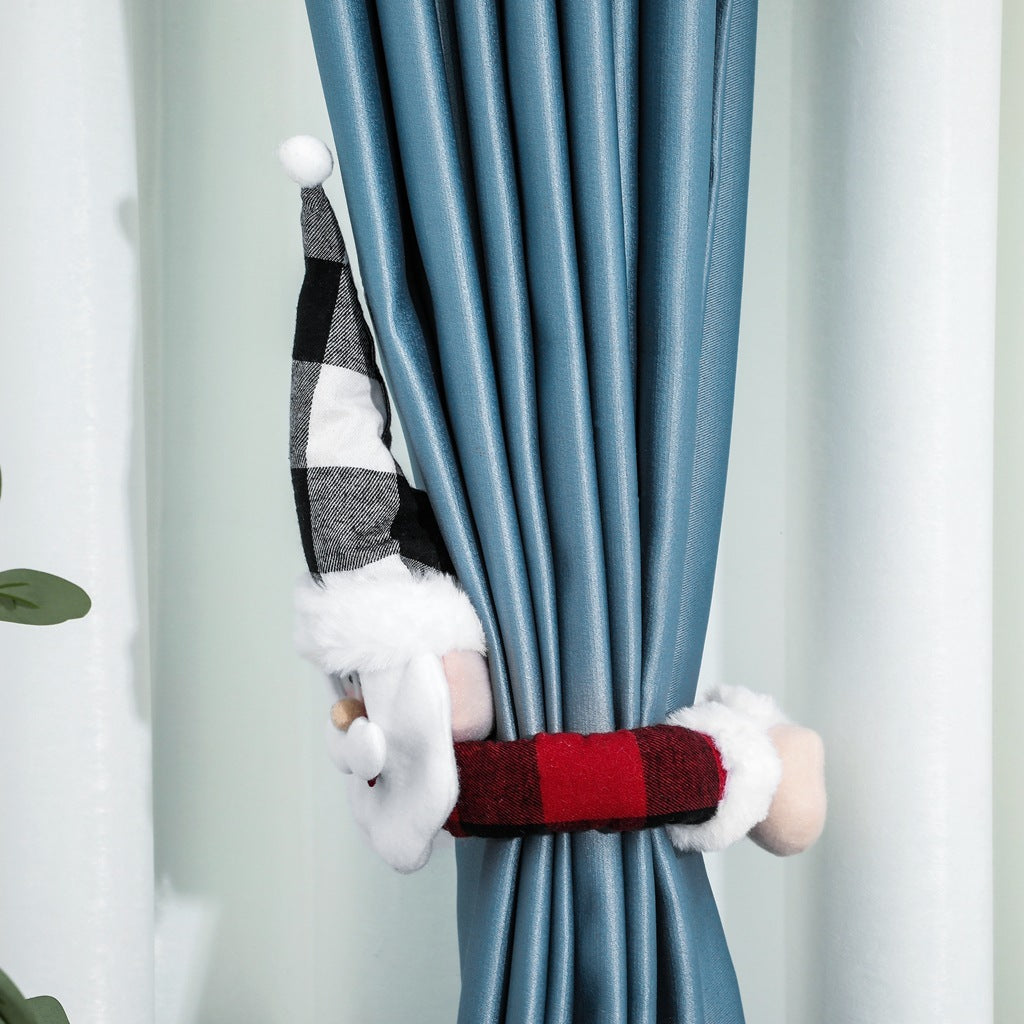 Christmas Forest Elderly Curtain Buckle Decoration