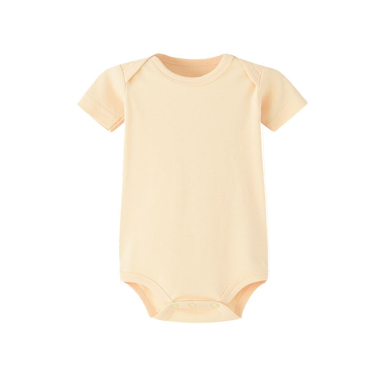 Knitted Summer Short Sleeve Romper Unisex Baby Regular Fit