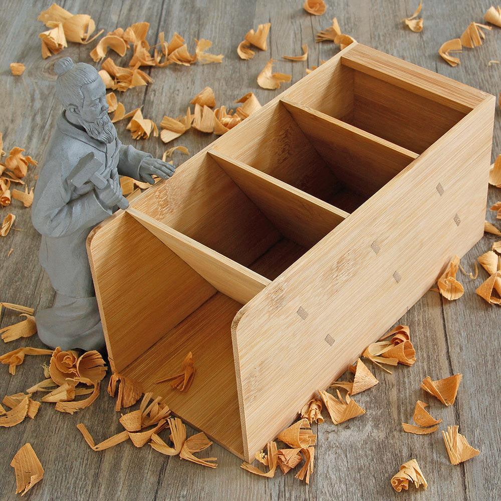 Home Fashion Oblique Pen Holder Storage Box