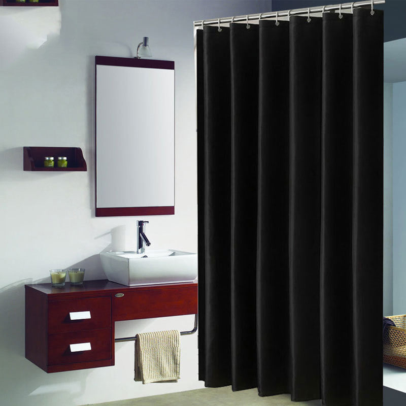 Polyester Waterproof Shower Curtain – Bathroom Partition & Privacy Curtain
