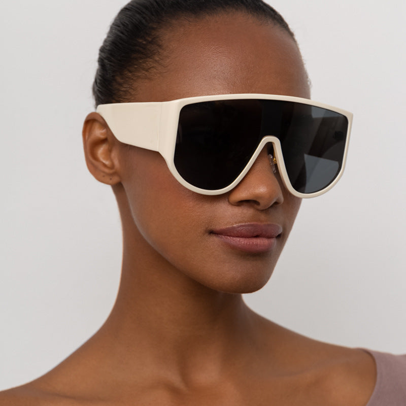 Vintage Oversized Round Sunglasses Unisex Colorful Designer Shades