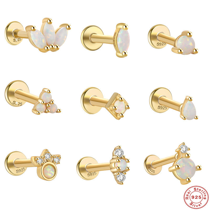 High-grade Thread Ear Bone Stud Earrings