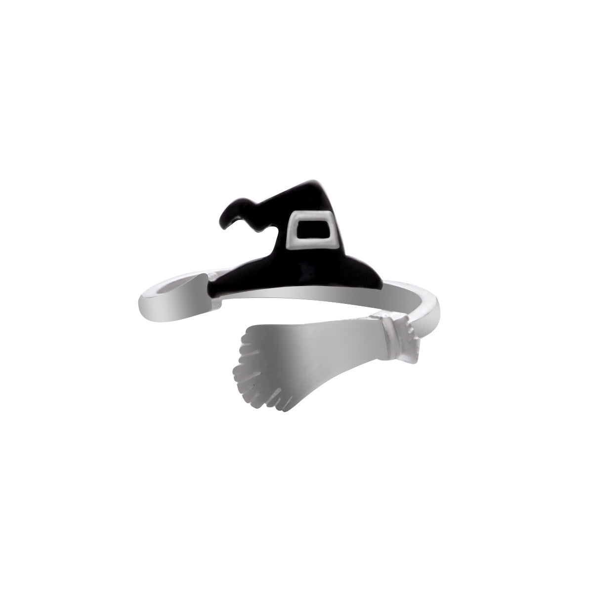 Halloween Witch Hat Ring – Spooky Costume Jewelry Accessory