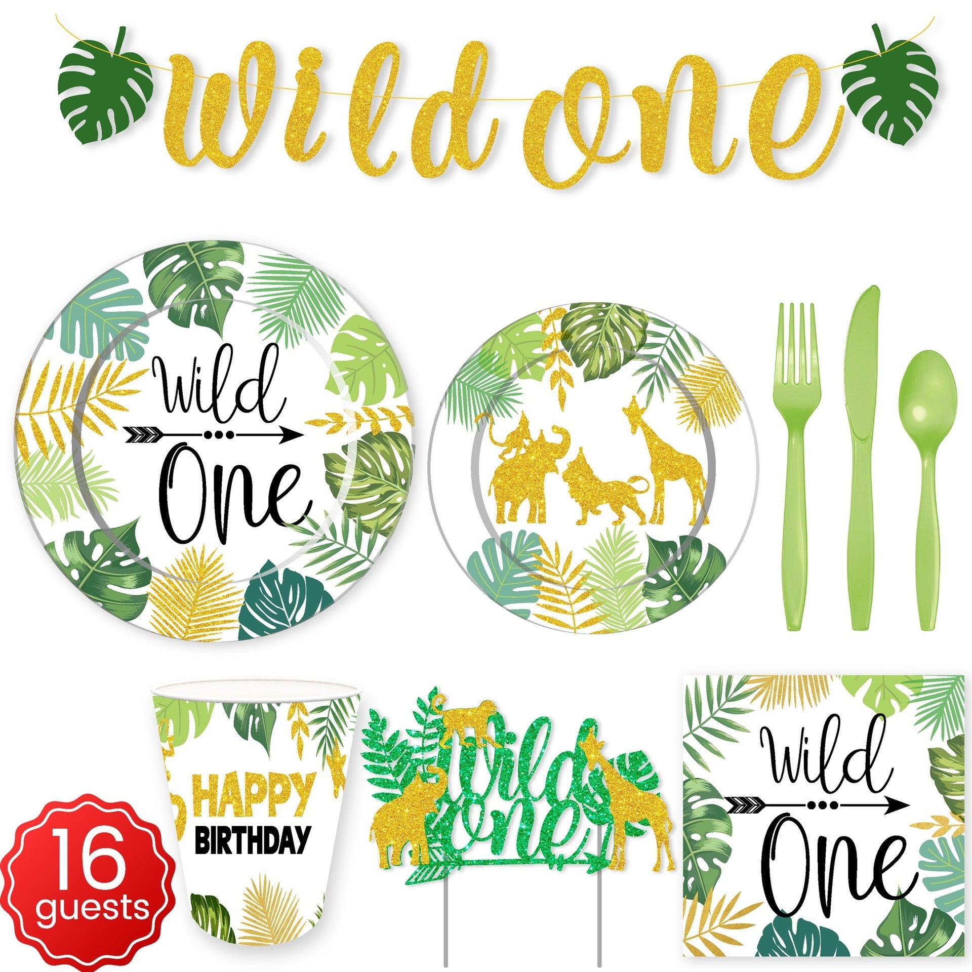 Birthday Party Set for 6 Persons