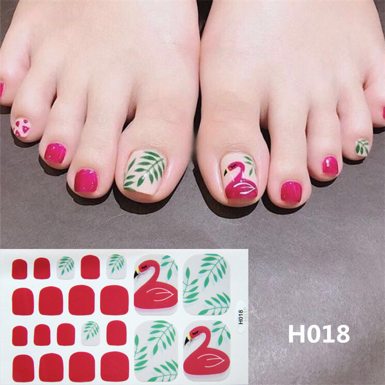 Toenail Sticker Mask Craft Summer