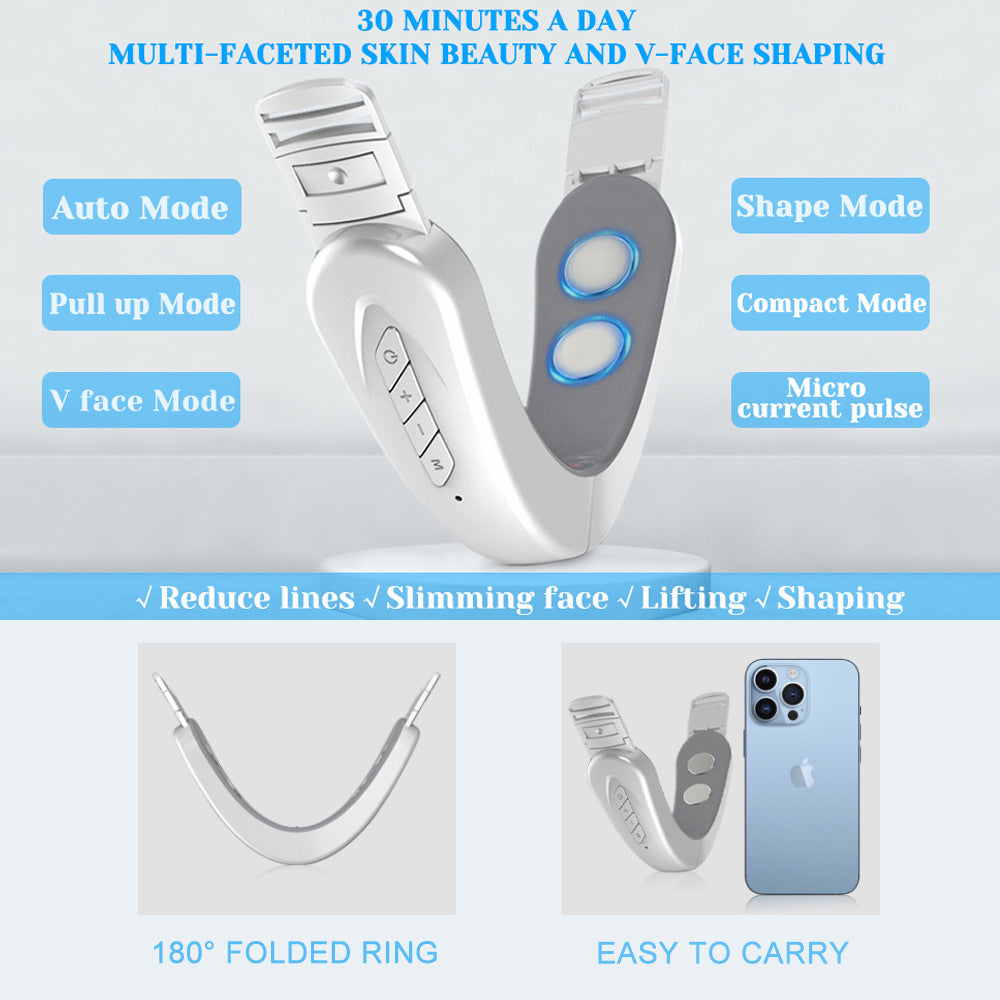 Vibration V-Face Beauty Massager Device