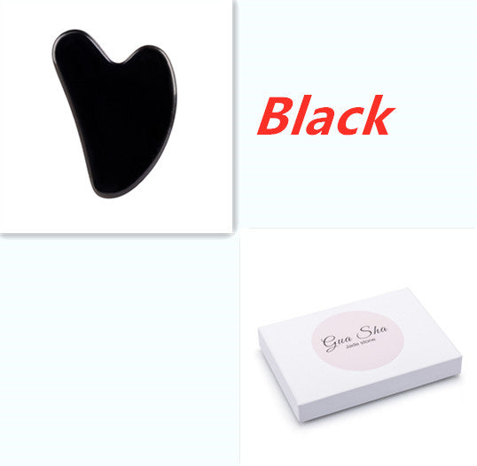 Jade Scraping Massage Tool – Gua Sha Scraper Board for Face & Body