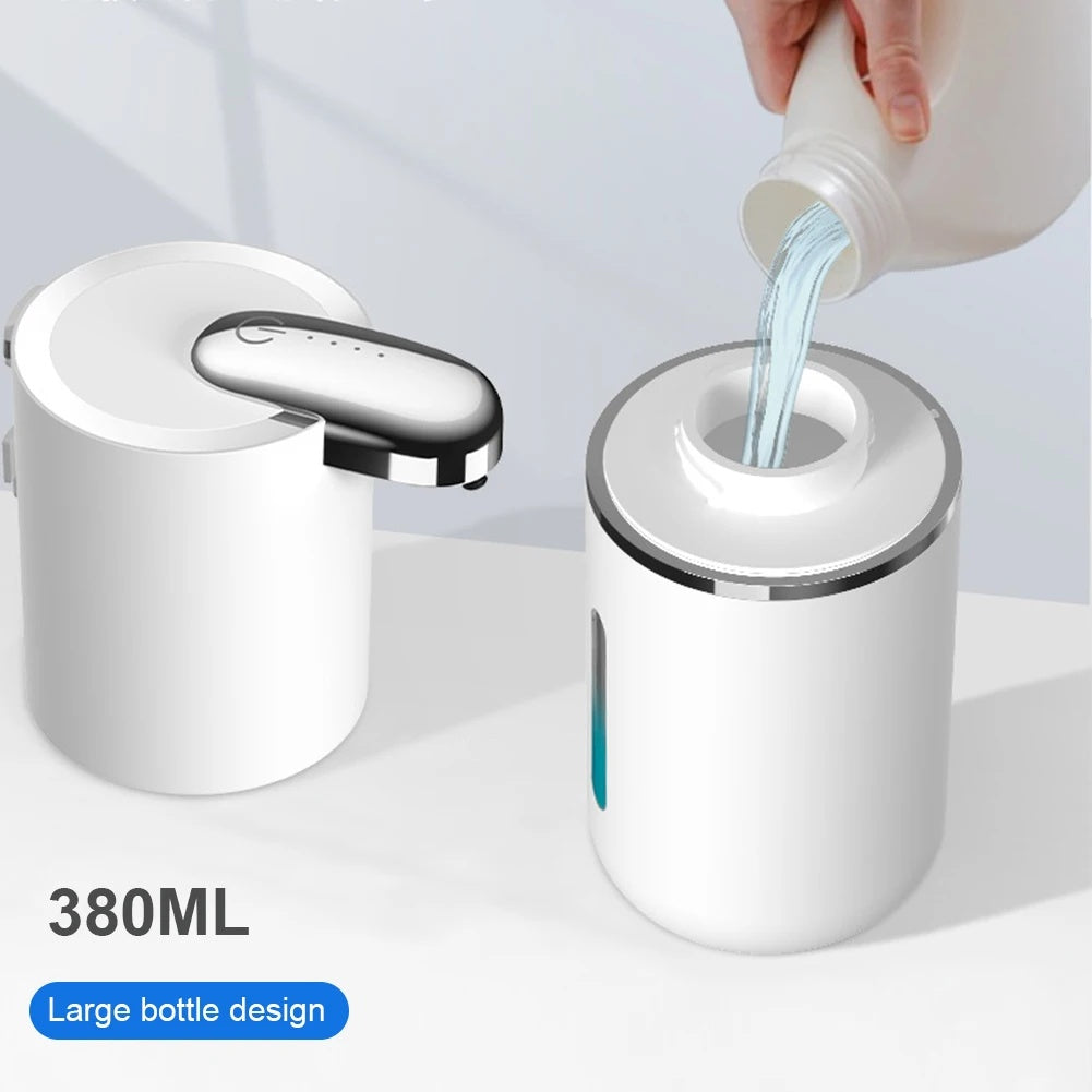 380ml Touchless Foam Soap Dispenser – Wall-Mounted Automatic Infrared Sensor Sanitizer Dispenser