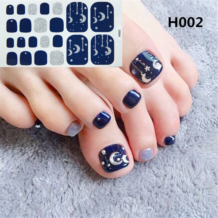 Toenail Sticker Mask Craft Summer