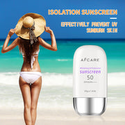 Plastic Bottle Sunscreen SPF 50 Non Greasy Facial Primer