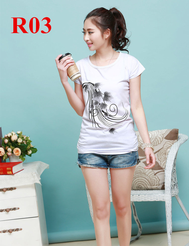 Korean Style Short Sleeve T-Shirt – Trendy & Minimalist Casual Wear