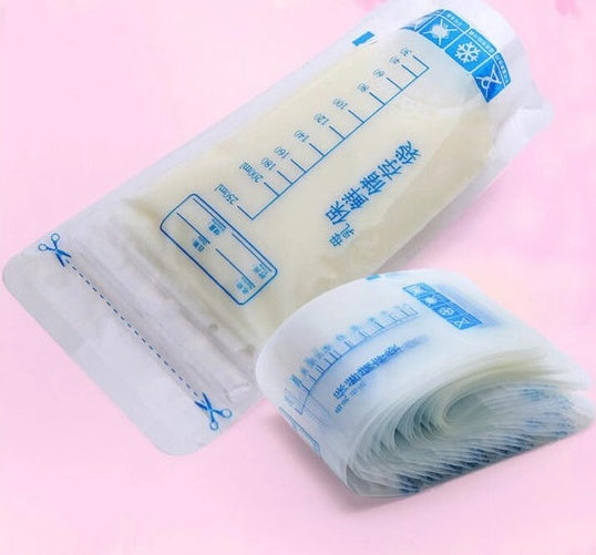 30-Piece Breast Milk Storage Bags – 250ml BPA-Free Freezer-Safe Baby Feeding Bags