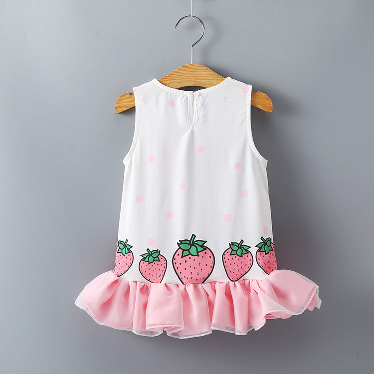 The " Yummy Strawberry " Dress
