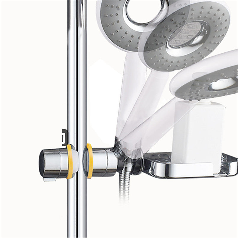Shower Head & Shower Seat Combo – Adjustable Bathroom Accessories