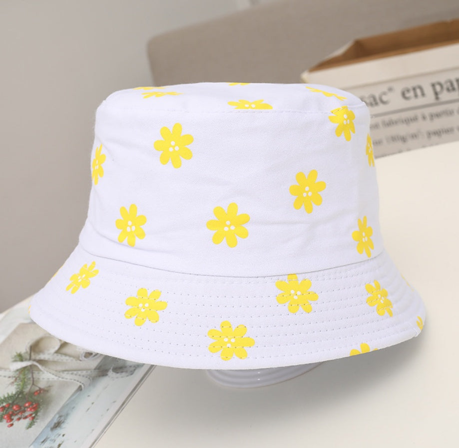 Short brim double-sided fisherman hat